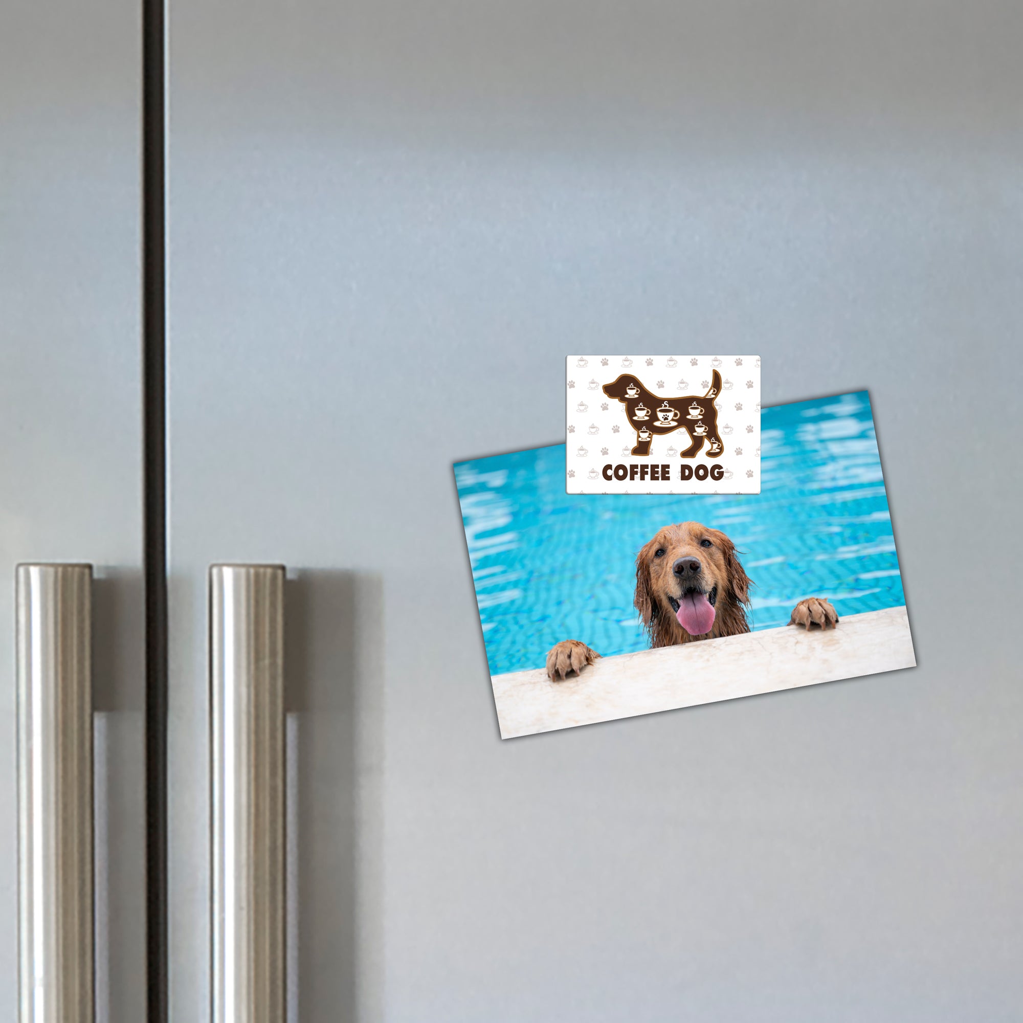 Rectangle Magnet - Coffee Dog-BOGO!