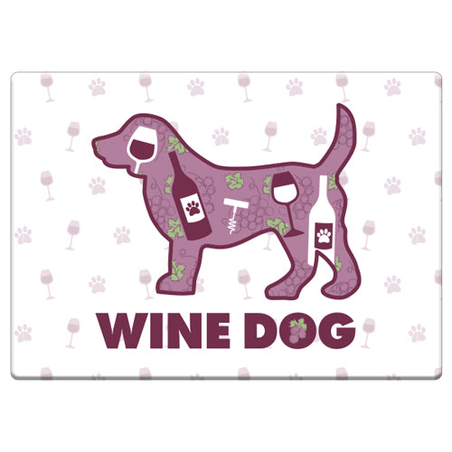 Rectangle Magnet - Wine Dog-BOGO!