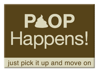 Standard Magnet | Poop Happens!
